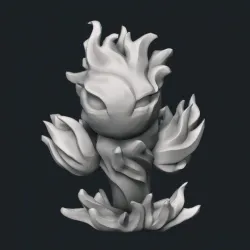 Large, Medium, and Small Earth, Air, Water, and Fire Elementals Set