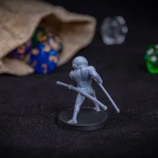 Let Me Solo Her Miniature - Pre-Supported