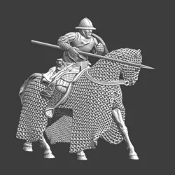 Medieval Danish Vassal Knight at Lake Peipus 1241