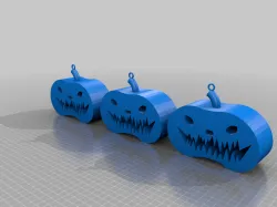 Mini Halloween Pumpkins for the ceiling, put fairy lights inside
