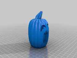 Monster Jack-O' lantern pumpkin