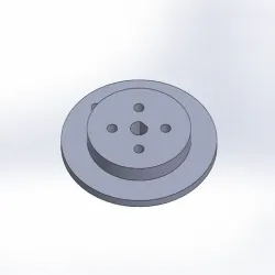 Motor Winch Pulley for Linear Slide (Actobotics Hub 0.770" Pattern)
