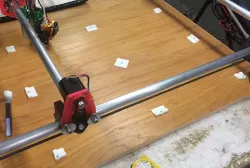 MPCNC 3d printer bed plate holders