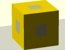 Multi-Part Calibration Cube