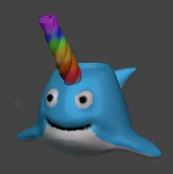 Narwhal Pen Cup