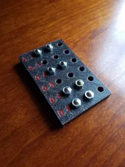 Nozzle Storage Board