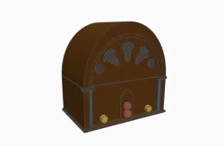 Old Style Radio Shell