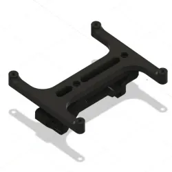Orange Pi Zero 2 bracket and DIN clip
