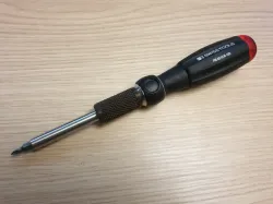 PB swiss ratchet screwdriver twist grip
