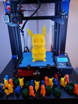 Pikachu Night Light Cover for Led puck
