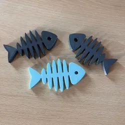 Poisson Squelette - skeleton Fish