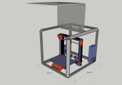 Prusa i3 MK2 Frame Enclosure
