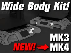 Prusa MK3 MK4 Body Kit | The Bulletproof Wide Body | MK3 MK3.5 MK3.9 MK4