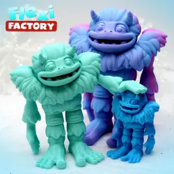 Public Release: Flexi Print-In-Place Yeti