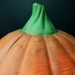 Pumpkin Helmet