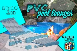 PVC Pool Lounger / Rubik Line