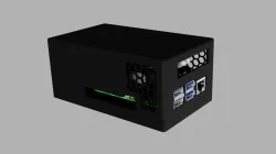 Raspberry PI 4 NAS Case
