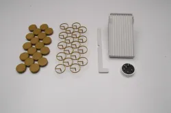 Rutherford scattering experiment - educational material for teaching chemistry, Rutherforscher Streuversuch für den Chemieunterricht