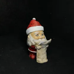 Santa Claus with wish list