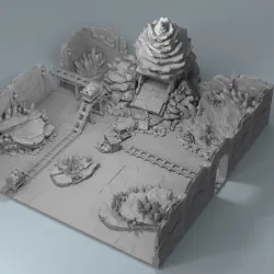 SCENARIO - MINE WAR - PART 1 - GOBLIN ATTACK