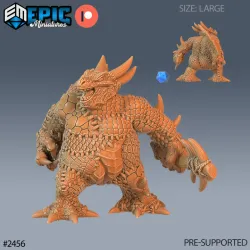Skin Stitch Dragon Set / Legendary Drake /  Draconic Lizard / Magical Beast / Dragonborn