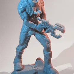 Space Soldier Statue