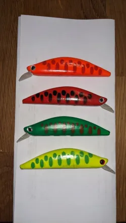 Stencil for Stream Trout Lure: twitch minnow 50mm 3.5 g (sinking)