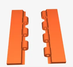 thin enclosure hinge
