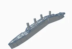 Titanic Split Model (NOT 100% ACCURATE)