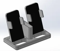 Weightless universal inclined holder