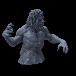 Werewolf Bust