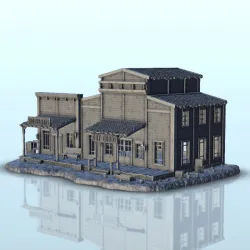 Wild-West buildings pack N° 2 - Six Gun Sound Desperado Old Chronicles Gunfight Gutshot Blackwater Gulch