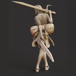 Ying Monk Warrior ( Dressed)