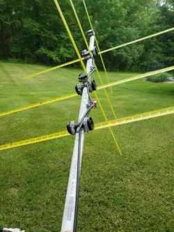 1 inch Tape Measure Yagi Coupler (3/4 inch PVC Boom)
