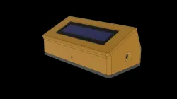 16x2 LCD Housing with Beeper, Magnetic Base
