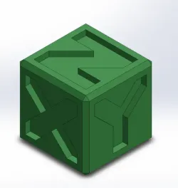 20mm Calibration Cube