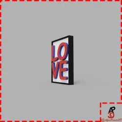 3D Love Frame