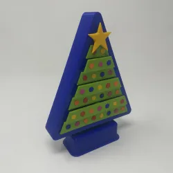 A 3D Printed Dancing Christmas Tree