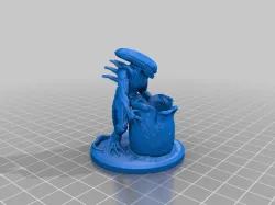 Alien xenomorph penholder