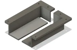 Amazon Basics Keyboard Underdesk Mount