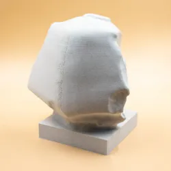 Amenemhat III Bust Statue Ancient Egyptian Sculpture
