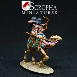Ancient  Camel riders with bow