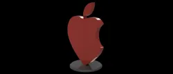 Apple Heart Decoration
