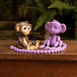 ARTICULATED MONKEY