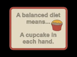 Balanced Diet Sign - MMU