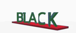 Black/White Dual letter illusion