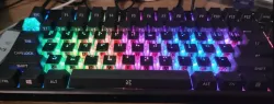 Braille cherry mx keycaps - pudding style