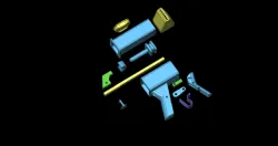 Breech Loading Caulking Gun