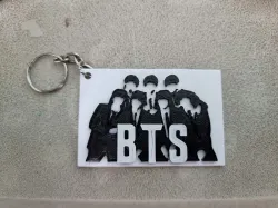 BTS Silhouette Keychain