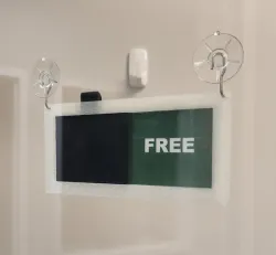 Busy/Free Notification Sign